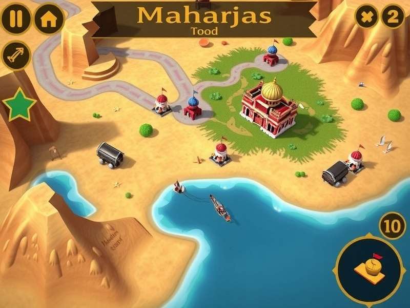 Maharaja S Empire Builder Gameplay Screenshot